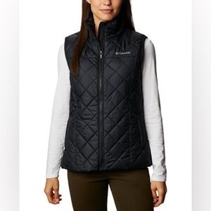 Columbia women’s black vest XS